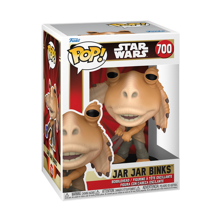 Jar Jar Binks with Booma Ball (Star Wars: The Phantom Menace) Pop! Figure