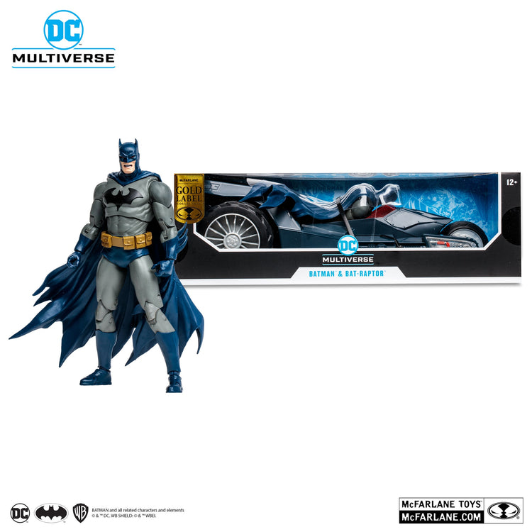 Bat-Raptor (with Batman) DC Multiverse 7" Figure