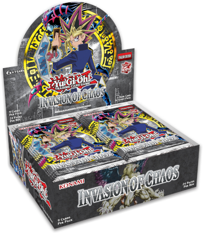 Yu-Gi-Oh! Invasion of Chaos - 25th Anniversary Reprint - Booster Box