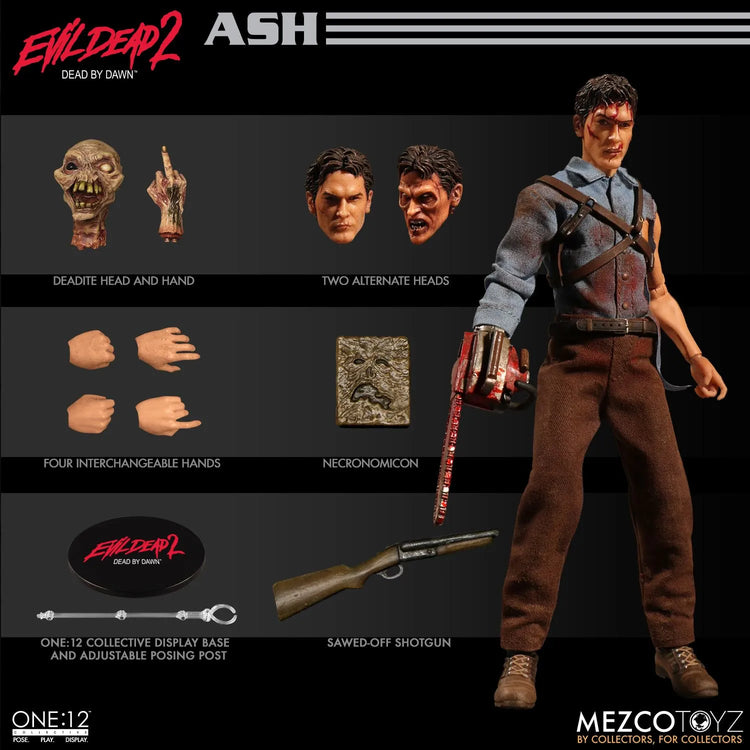 Ash (Evil Dead II) Mezco One:12 Collective Figure