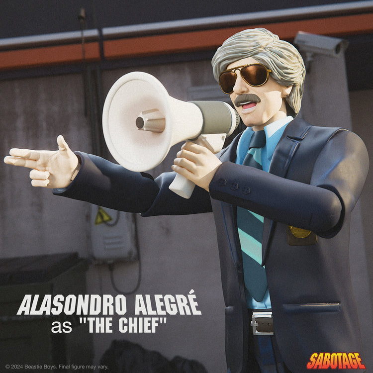Alasandro Alegré (Beasties Boys: Sabotage) Super7 Ultimates 7' Figure
