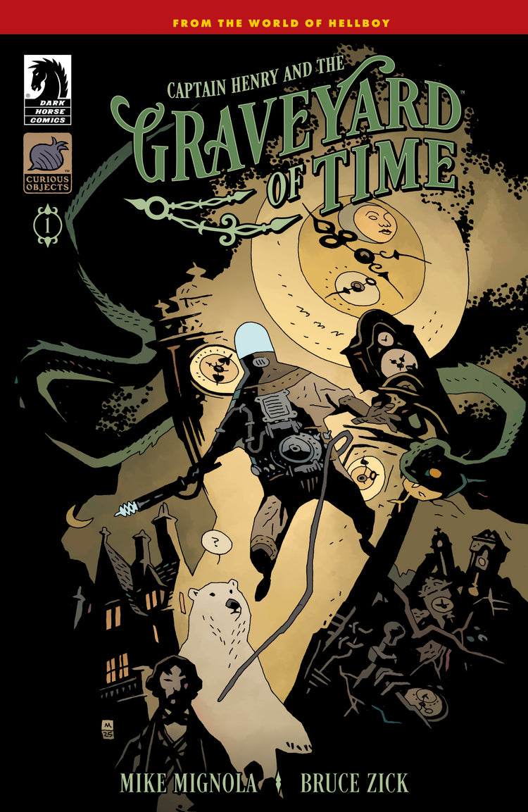 Captain Henry and the Graveyard of Time #1 (Mignola Cover)