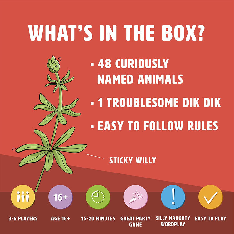 Dont Be A Dik Dik Card Game