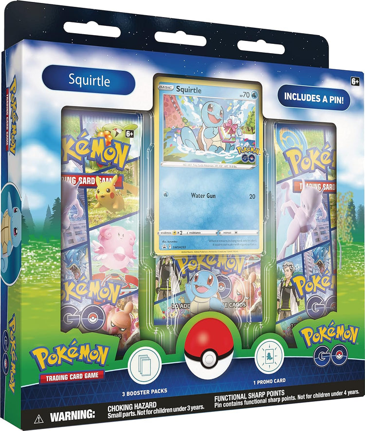Pokémon TCG: Pokémon GO Pin Collection (Squirtle)