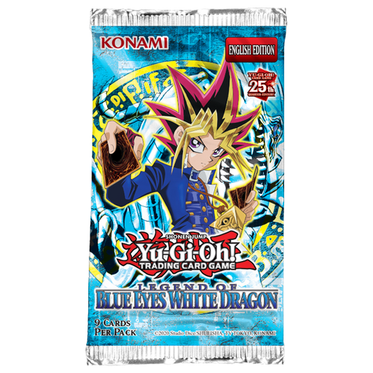 Yu-Gi-Oh! Legend of Blue Eyes White Dragon - 25th Anniversary Reprint - Booster Pack