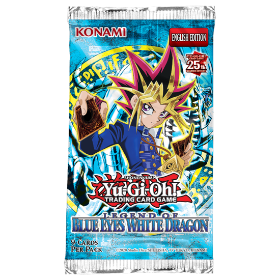 Yu-Gi-Oh! Legend of Blue Eyes White Dragon - 25th Anniversary Reprint - Booster Pack