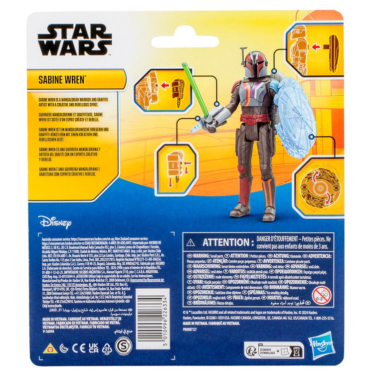 Star Wars The Epic Hero Series: Sabine Wren 4' Figure