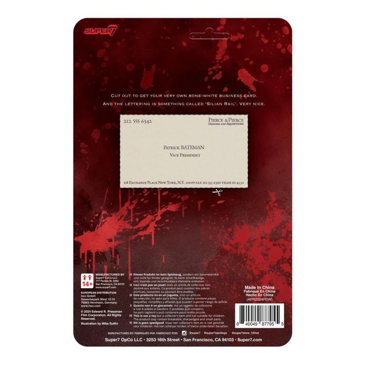 Patrick Bateman (American Psycho) 3.75' ReAction Figure