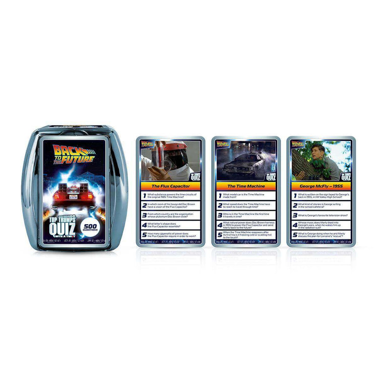 Back to the Future Top Trumps Quiz
