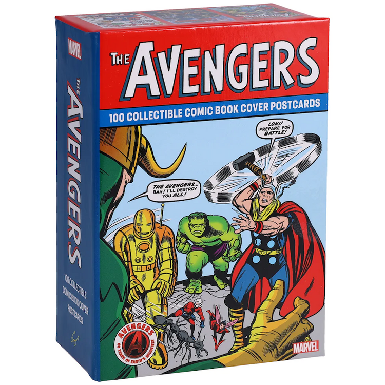 Avengers: 100 Collectible Comic Book Cover Postcards