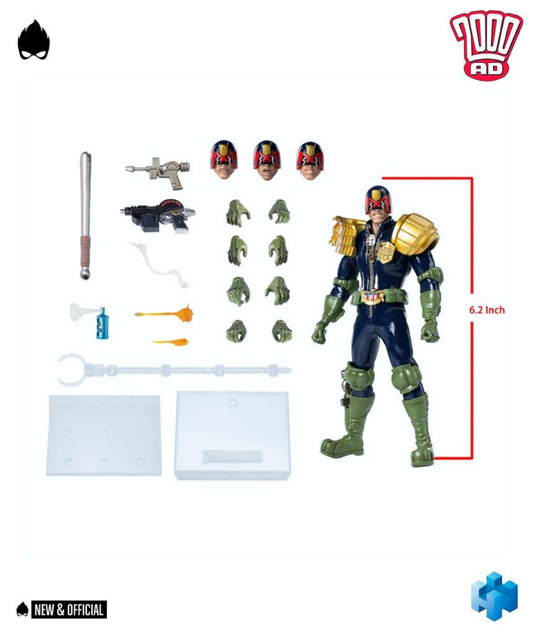 Judge Dredd 1/12th Scale Figure (Hiya Toys)