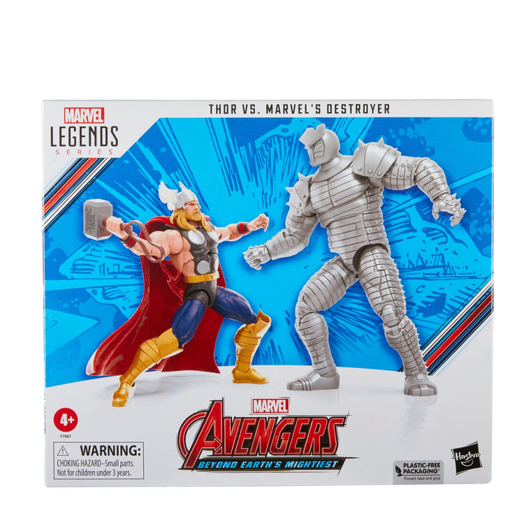 Thor vs. Marvel's Destroyer Marvel Legends 6' Action Figures