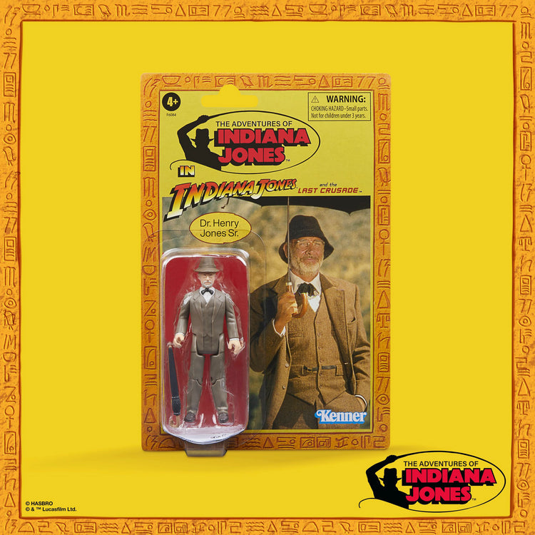 Indiana Jones: The Last Crusade: Retro Collection Action Figure: Dr. Henry Jones Sr.