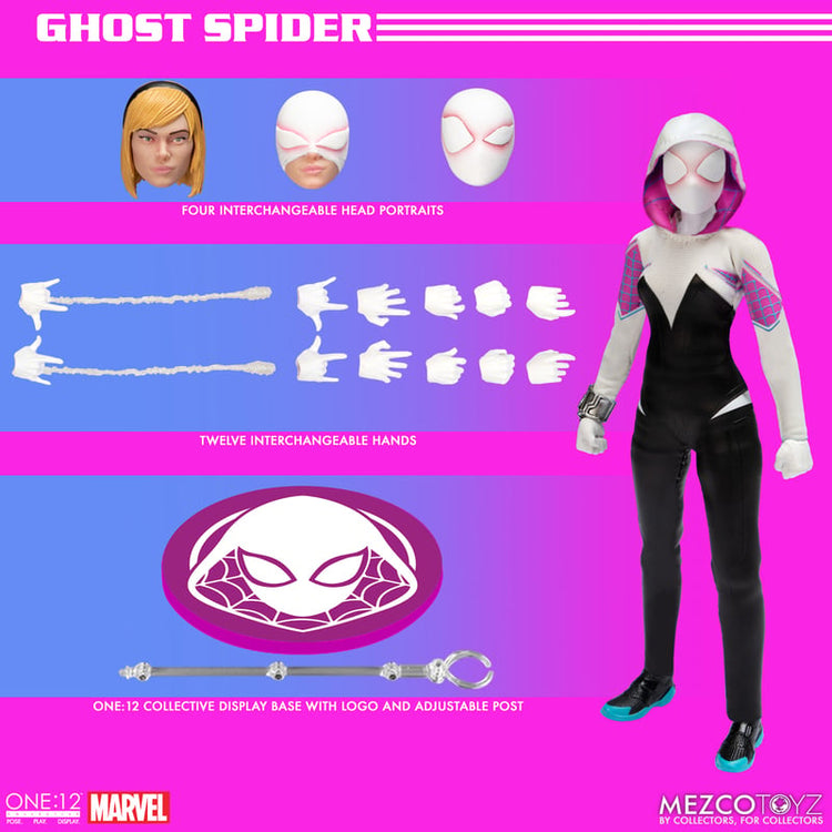 Ghost-Spider (Spider-Gwen) Mezco One:12 Collective Figure