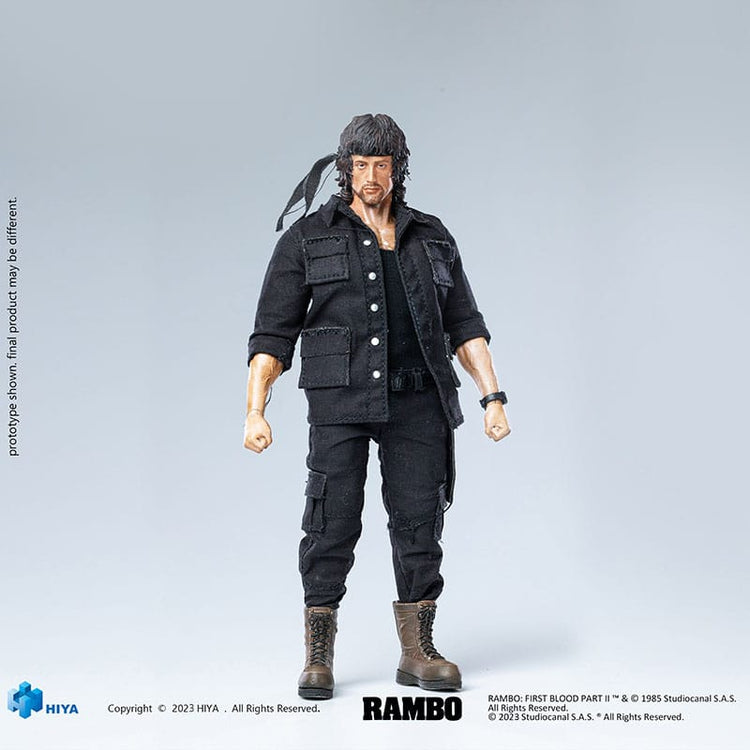 Rambo (First Blood: Part II) Hiya Toys 6" Figure