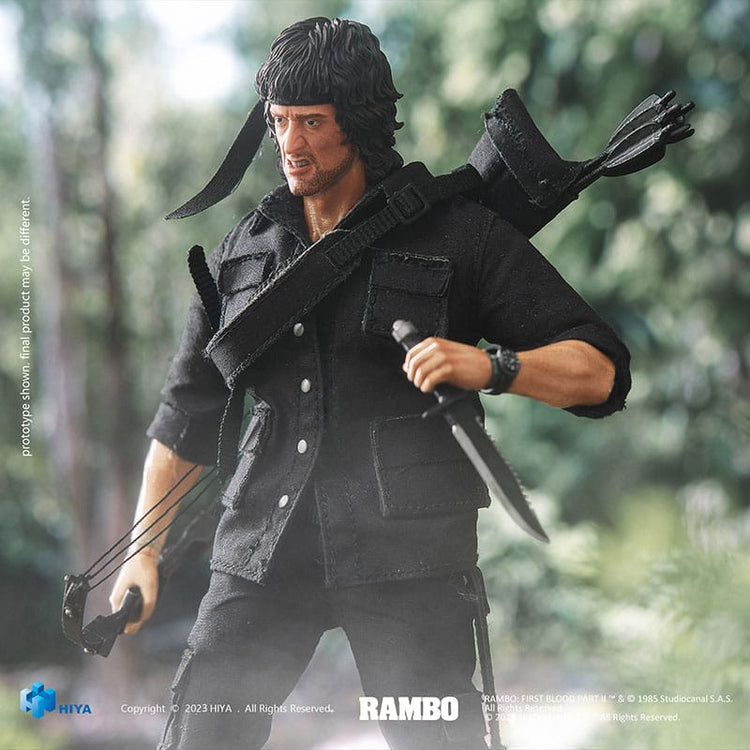 Rambo (First Blood: Part II) Hiya Toys 6" Figure