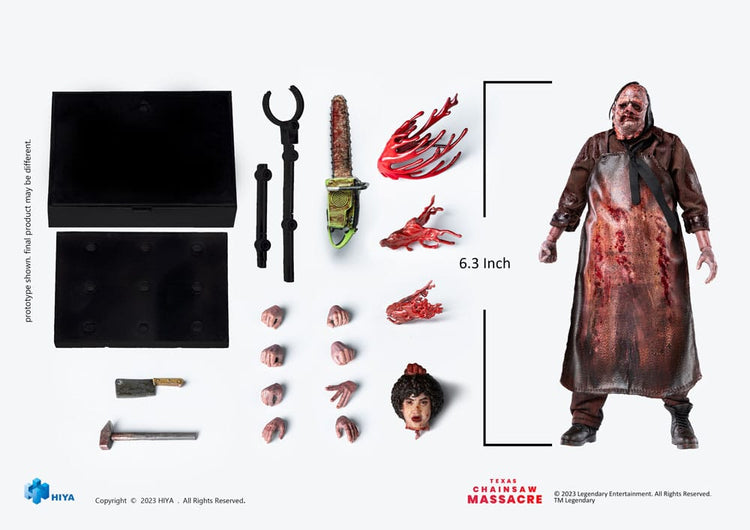 Leatherface (Texas Chainsaw Massacre) Hiya Toys Figure