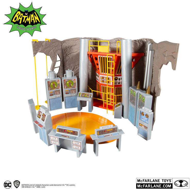 The Batcave (Batman Classic TV Series) DC Retro 6" Scale Playset