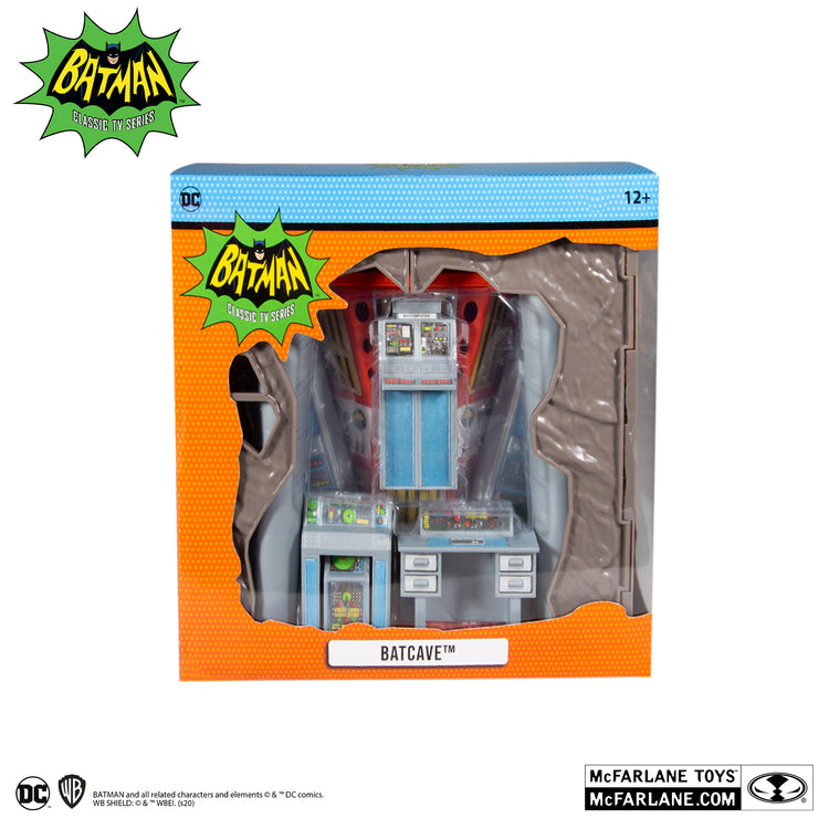 The Batcave (Batman Classic TV Series) DC Retro 6" Scale Playset