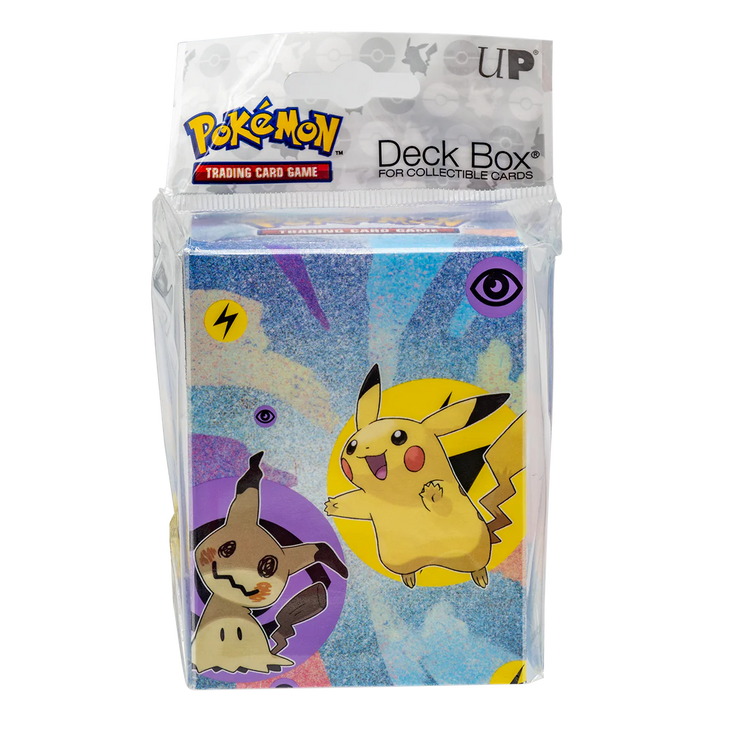 Ultra Pro Pokémon Pikachu and Mimikyu Deck Box