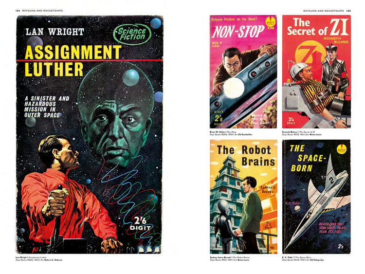 Rayguns and Rocketships: Vintage Science Fiction Book Cover Art