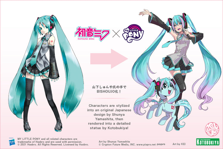 Hatsune Miku feat. My Little Pony Bishoujo Statue