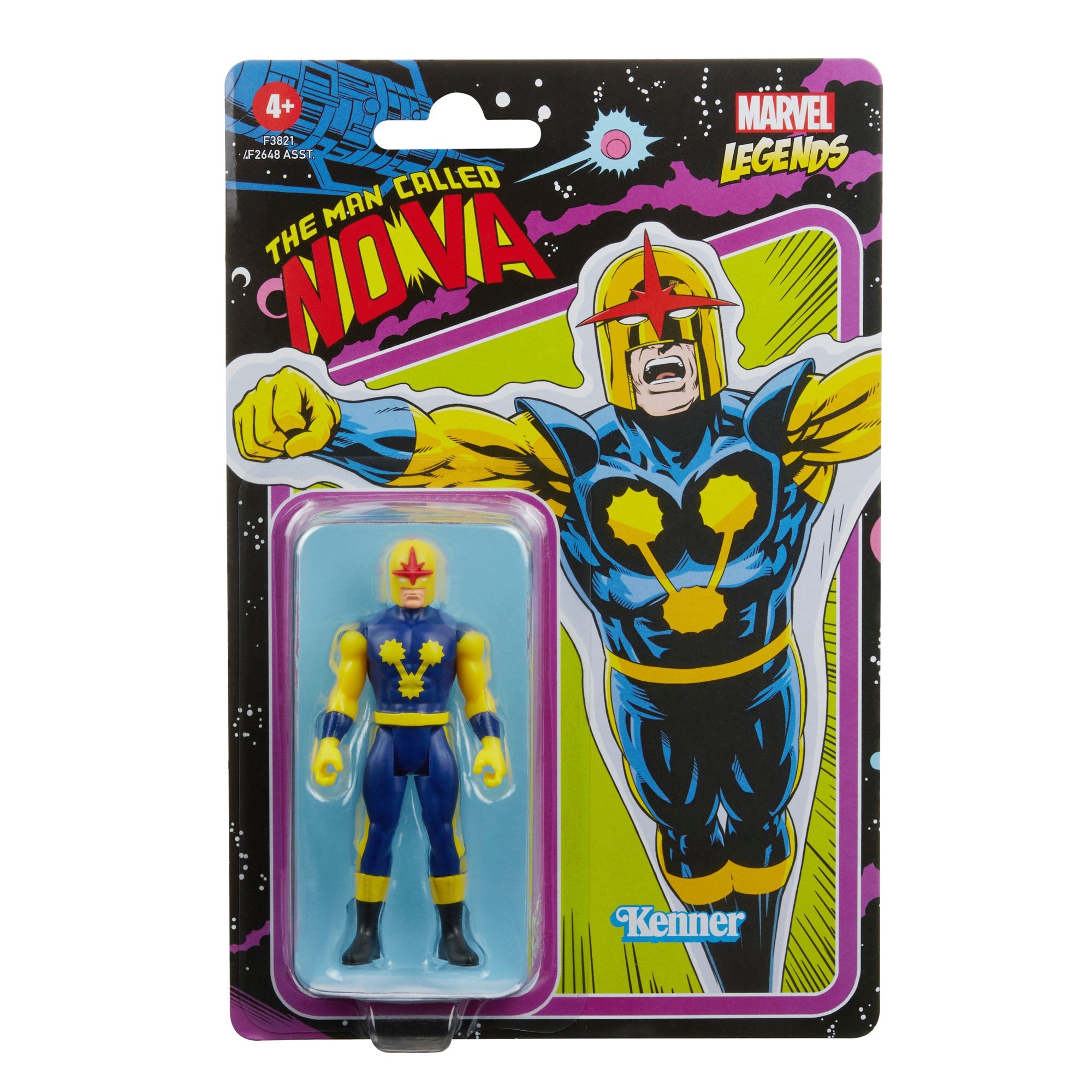 Nova Marvel Legends Retro Collection 3.75