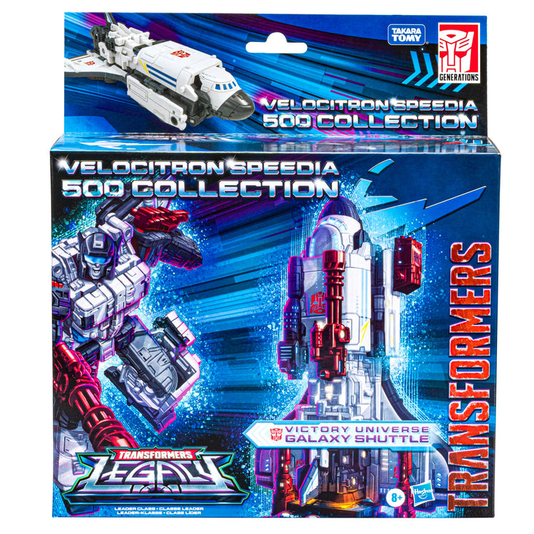 Transformers Legacy: Velocitron Speedia 500 Collection - Victory Universe Galaxy Shuttle - Leader Class