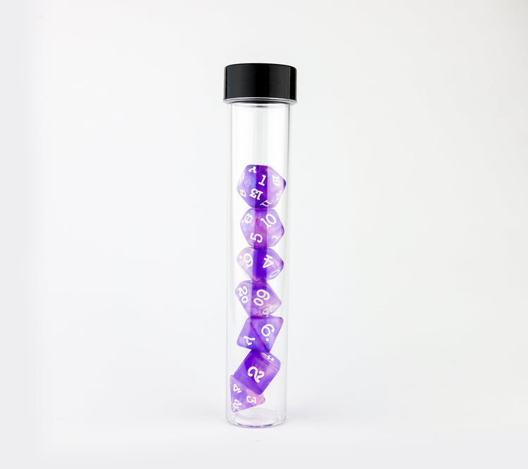 Sirius Dice: Purple Glaze Poly Set