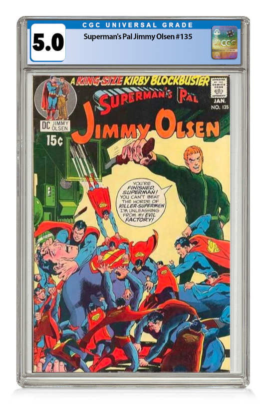 Superman's Pal Jimmy Olsen #135 CGC 5.0
