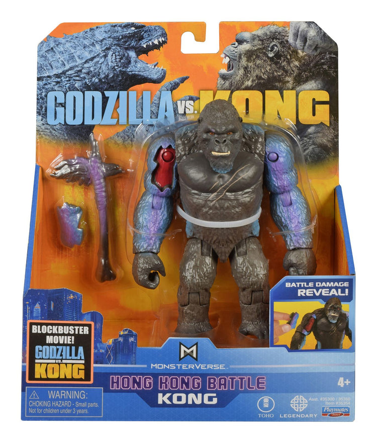 Monsterverse Godzilla vs. Kong: Hong Kong Battle Kong 6" Figure