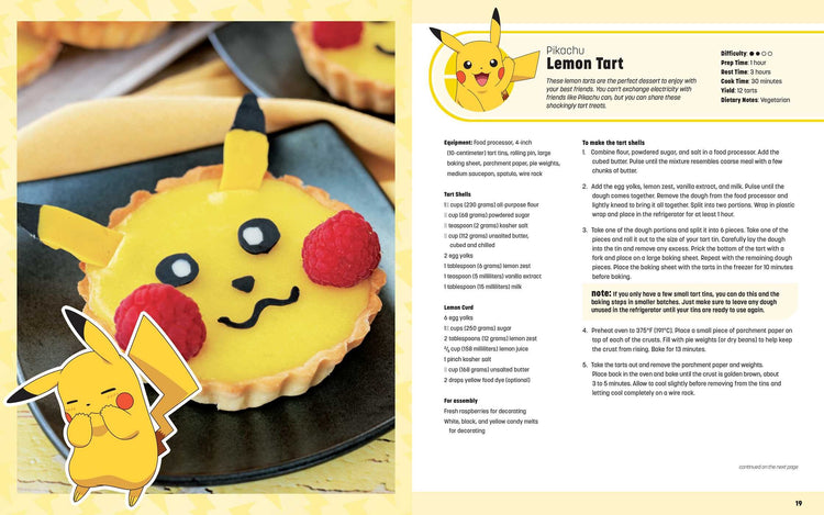 My Pokémon Cookbook: Delicious Recipes Inspired by Pikachu and Friends