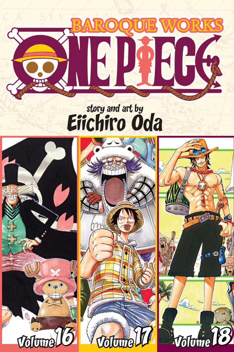 One Piece (3-in-1 Edition) Vol. 6 (Vol. 16-17-18)