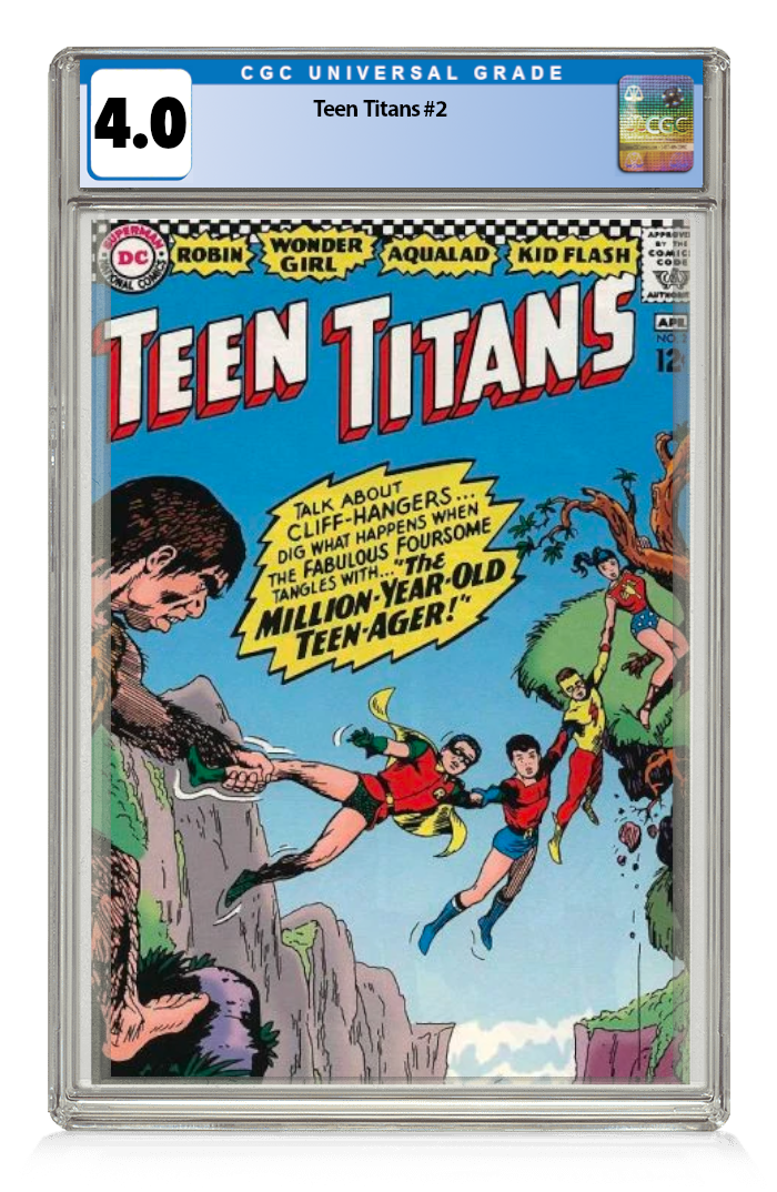 Teen Titans #2 CGC 4.0