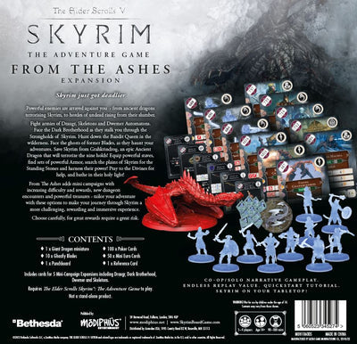 Skyrim: The Adventure Game - From the Ashes Expansion