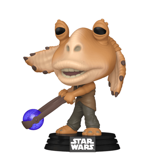 Jar Jar Binks with Booma Ball (Star Wars: The Phantom Menace) Pop! Figure
