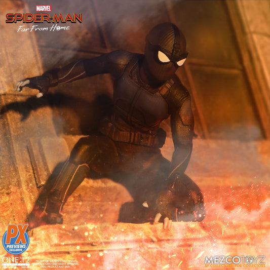 Spider-Man: Stealth Suit (Far From Home) Mezco One:12 Collective Figure