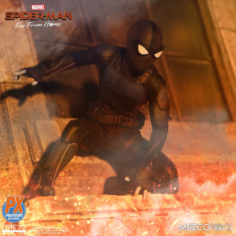 Spider-Man: Stealth Suit (Far From Home) Mezco One:12 Collective Figure