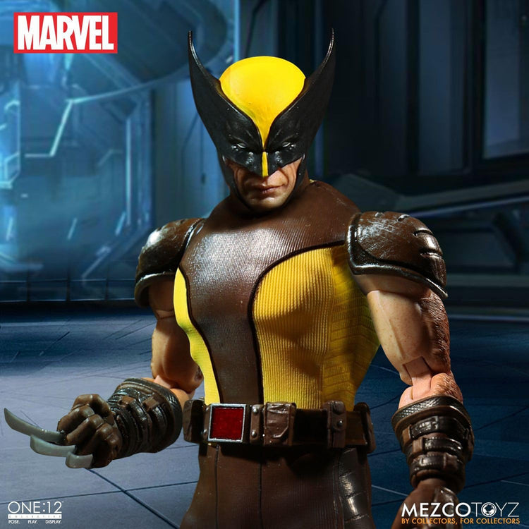 Wolverine (Yellow and Brown Suit) Mezco One:12 Collective Figure