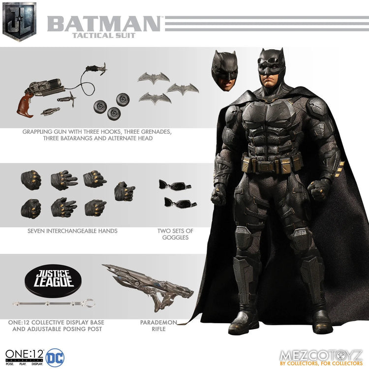 Batman: Tactical Suit (Justice League) Mezco One:12 Collective Figure