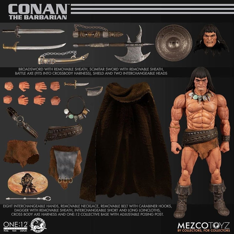 Conan the Barbarian Mezco One:12 Collective Figure