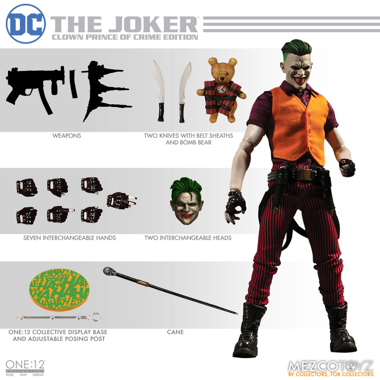 The Joker: Crown Prince of Crime Mezco One:12 Collective Figure