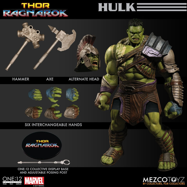 Gladiator Hulk (Thor: Ragnarok) Mezco One:12 Collective Figure