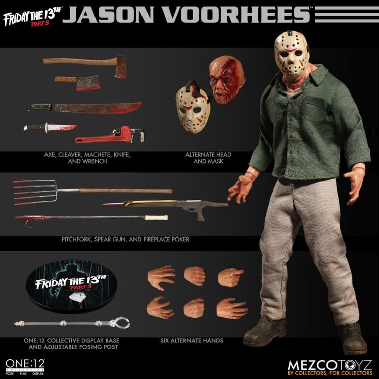 Jason Voorhees (Friday the 13th Part 3) Mezco One:12 Collective Figure
