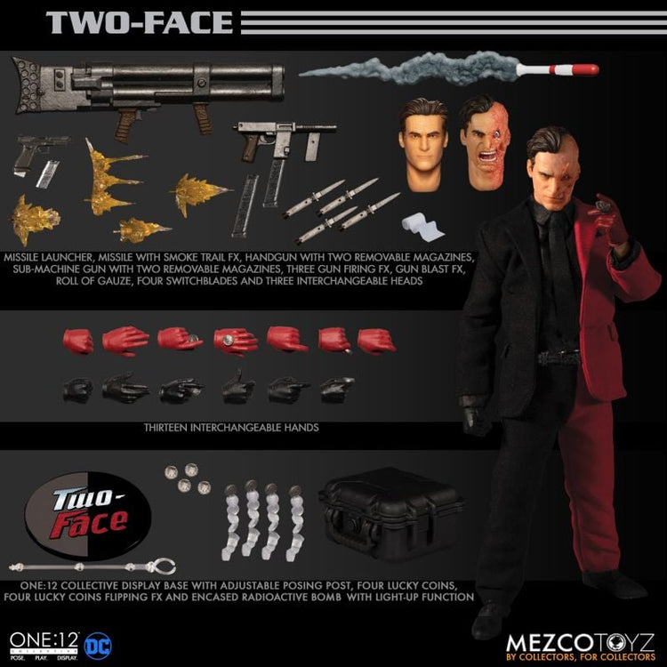 Two-Face Mezco One:12 Collective Figure