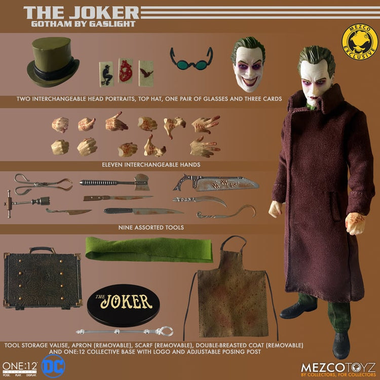 The Joker: Gotham by Gaslight Mezco One:12 Collective Figure