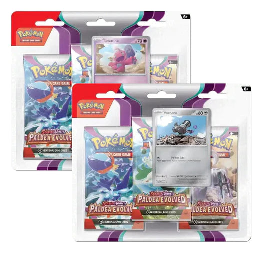 Pokémon TCG: Scarlet and Violet - Paldea Evolved 3-Pack Blister