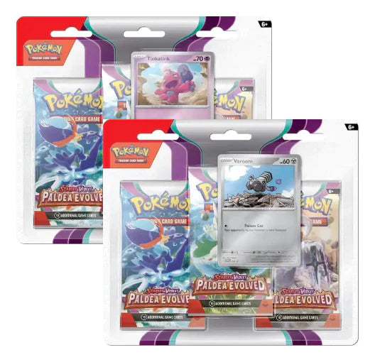 Pokémon TCG: Scarlet and Violet - Paldea Evolved 3-Pack Blister