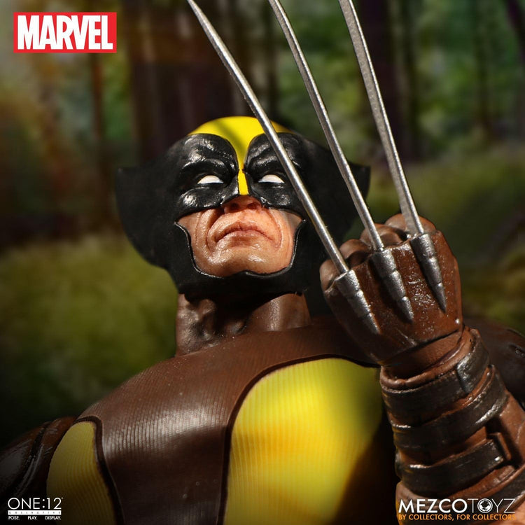 Wolverine (Yellow and Brown Suit) Mezco One:12 Collective Figure