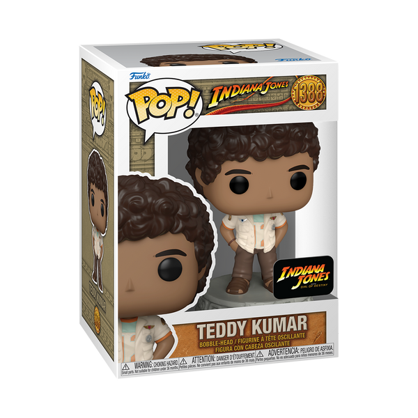 Teddy Kumar (Indiana Jones and the Dial of Destiny) Pop! Figure